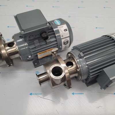 Bombas de trasvase cabezal inox de 0,5 a 1.5 hp.